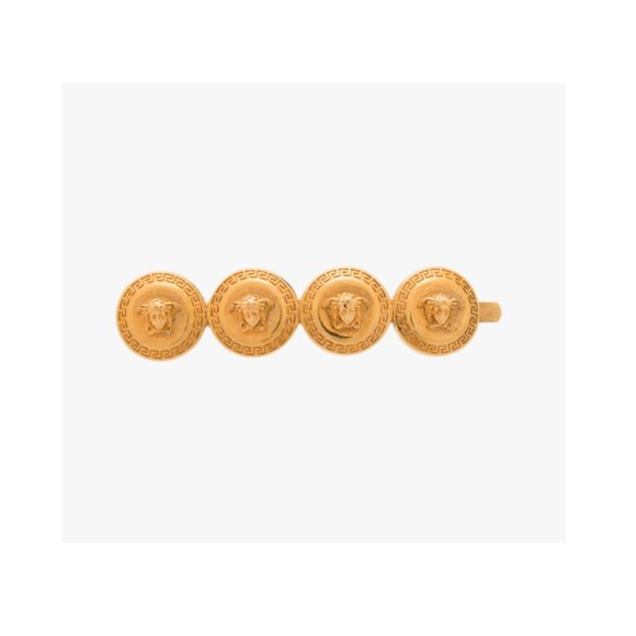 VERSACE Medusa Logo Slide Pin Hair Accessory - Picture 11 of 12